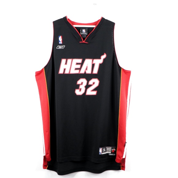 Shaquille O'Neal Miami Heat Official NBA Jersey Reebok #32